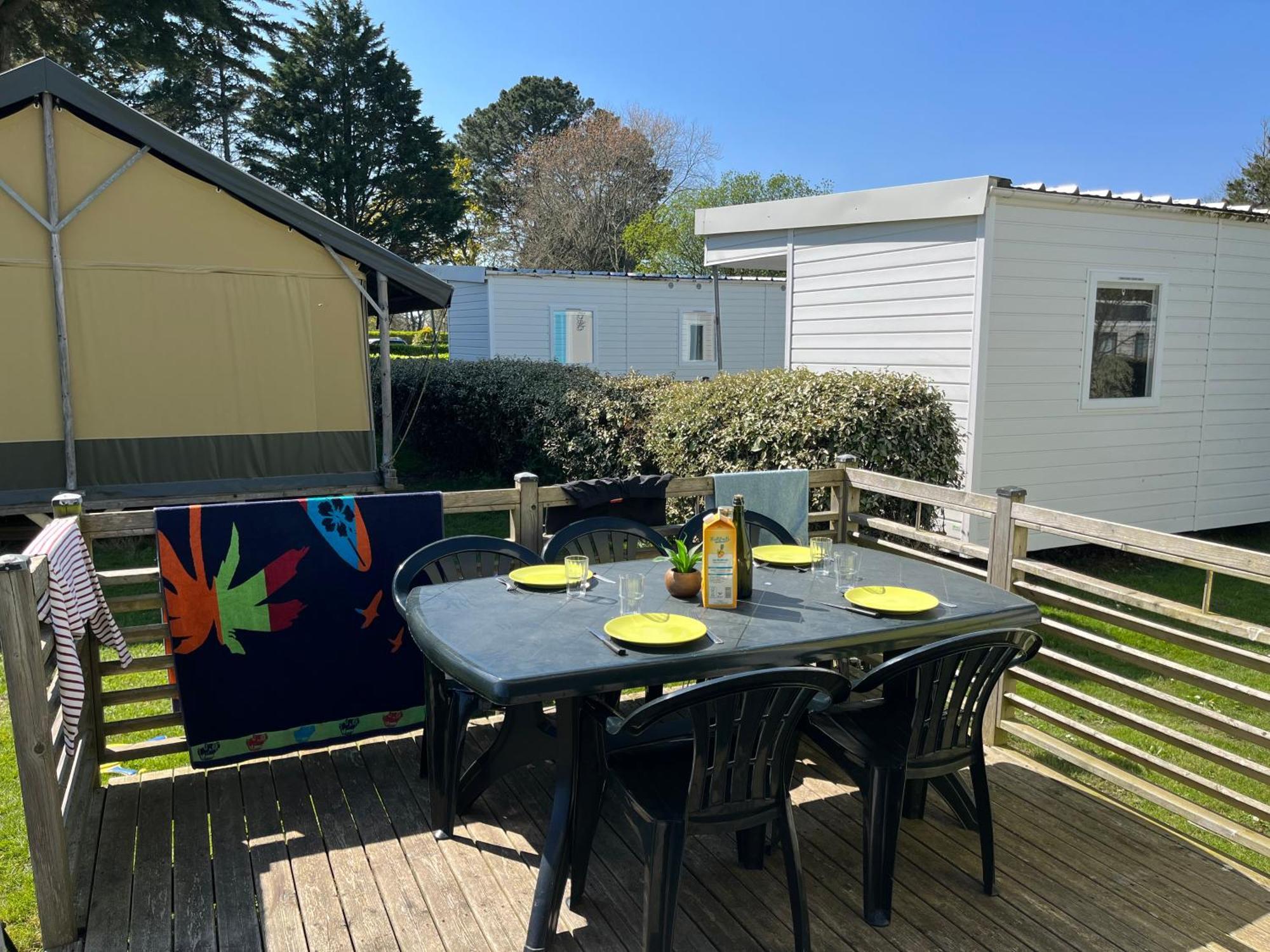 Camping Kost Ar Moor Fouesnant Bagian luar foto