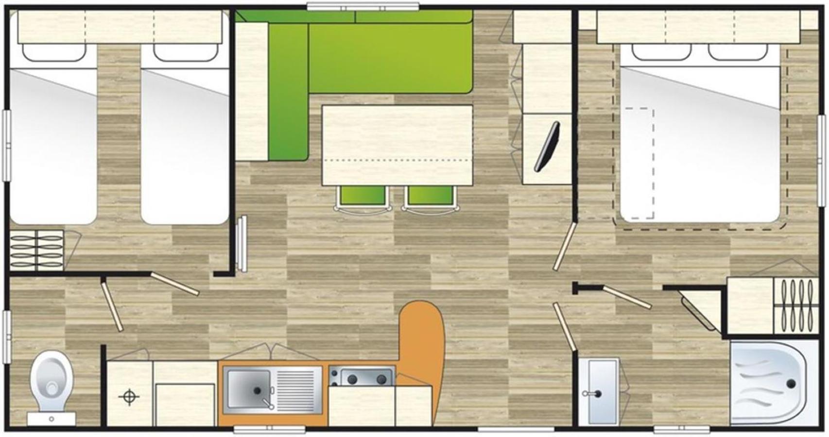 Camping Kost Ar Moor Fouesnant Ruang foto